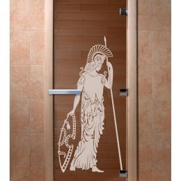 Дверь для сауны Doorwood «Рим» (Ольха) 8мм