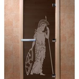 Дверь для сауны Doorwood «Рим» (Ольха) 8мм