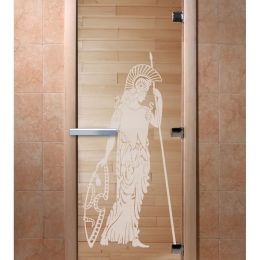 Дверь для сауны Doorwood «Рим» (Ольха) 8мм