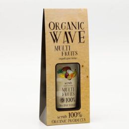 Подарочный скраб для тела Organic Wave Multifruit, 200 мл