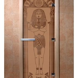 Дверь для сауны Doorwood «Египет» (Ольха) 8мм