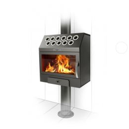 Печь отопительная Гармошка Inox ТМФ