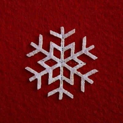 Набор банный подарочный "Попаримся по-новогоднему" (рукавица, шапка), войлок, красный