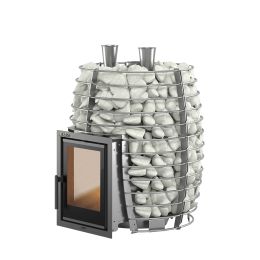 Печь для бани Эверест "Steam Heat" 24 INOX Б/В
