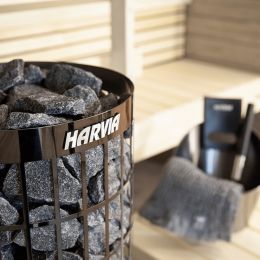 Электрическая печь Harvia Cilindro PC90E Black Steel