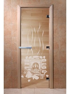 Дверь для сауны Doorwood «Банька» (Ольха) 8мм