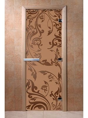 Дверь для сауны Doorwood «Венеция» (Ольха) 8мм