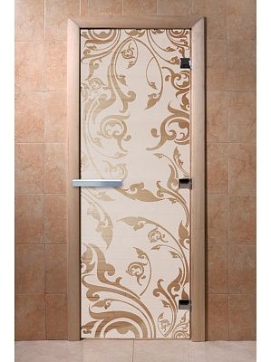 Дверь для сауны Doorwood «Венеция» (Ольха) 8мм