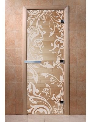 Дверь для сауны Doorwood «Венеция» (Ольха) 8мм