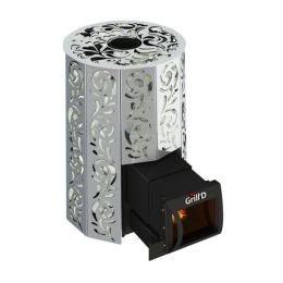 Дровяная банная печь Grill'D Violet Steel Long