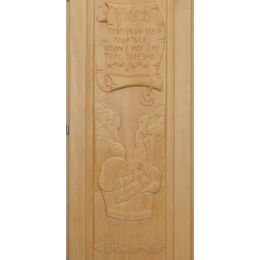 Дверь для бани Doorwood «Указ» (Кавказская липа)