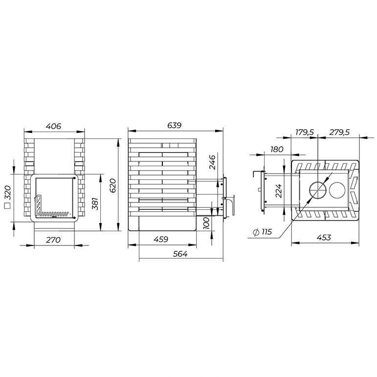 Печь для бани РАДА Терма 4 16M