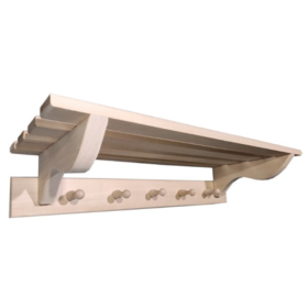 Полка-вешалка SL "Простая", липа