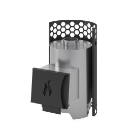 Печь для бани Везувий "Чёрная Пчёлка" НЕРЖ.