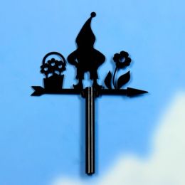 Флюгер "Гномик" малый 15х25см