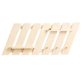 Полка-вешалка SL "Зебра", 3 крючка, липа