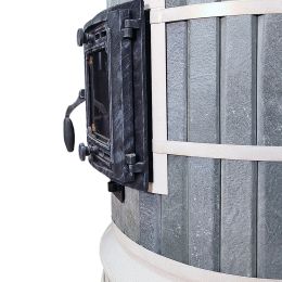 Отопительная печь Сударыня в облицовке из Талькохлорита