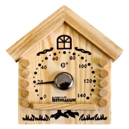 Термометр для бани и сауны «Избушка»