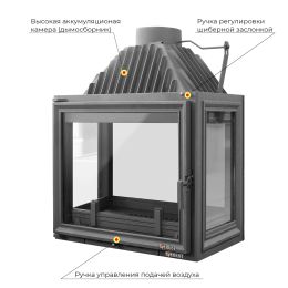 Каминная топка EVEREST A16 НP