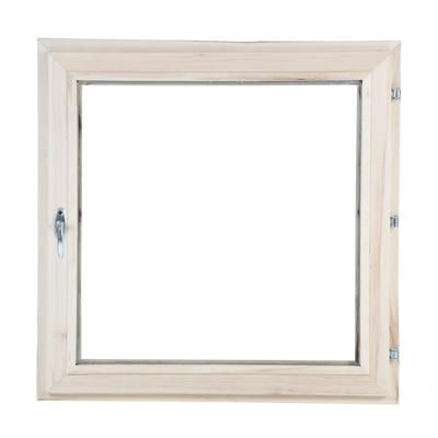 Окно, 70×70см, однокамерный стеклопакет, из липы