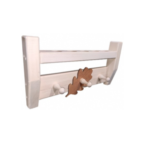 Полка-вешалка SL для масла "Дубовый лист", липа