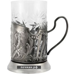 Никелированный подстаканник «Перепляс»