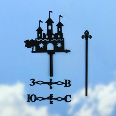 Флюгер "Королевство" средний 30х40см