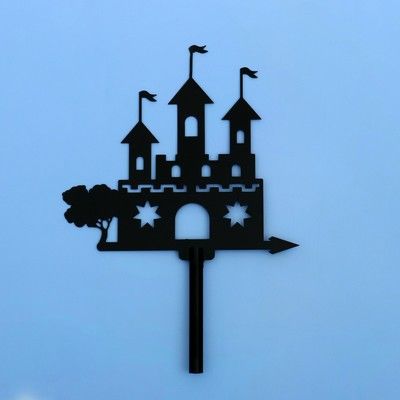Флюгер "Королевство" средний 30х40см