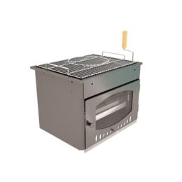 Топка гриля Suomi Grill Insert, решётка-гриль из нержавеющей стали, 62,5 х 52,5 х 50,4 см