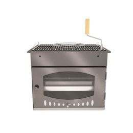 Топка гриля Suomi Grill Insert, решётка-гриль из нержавеющей стали, 62,5 х 52,5 х 50,4 см