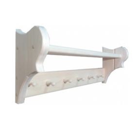 Полка-вешалка SL "Деревенская", липа