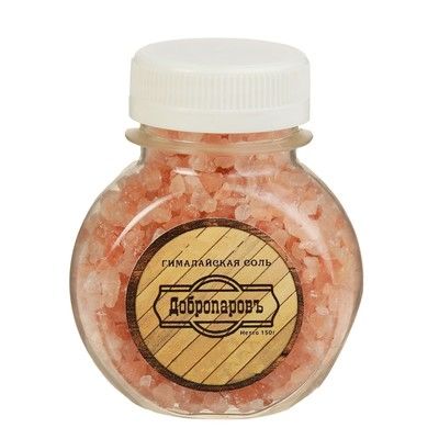 Гималайская красная соль "Добропаровъ", 2-5мм, 150гр
